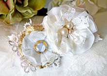 Flower Hair Barrette photo