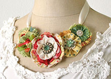 Garden Party Floral Necklace