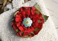 Christmas Flower Brooch photo